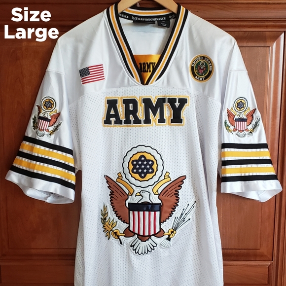 Rapid Dominance Other - *SALE* Amazing ARMY Football Jersey, Size Large